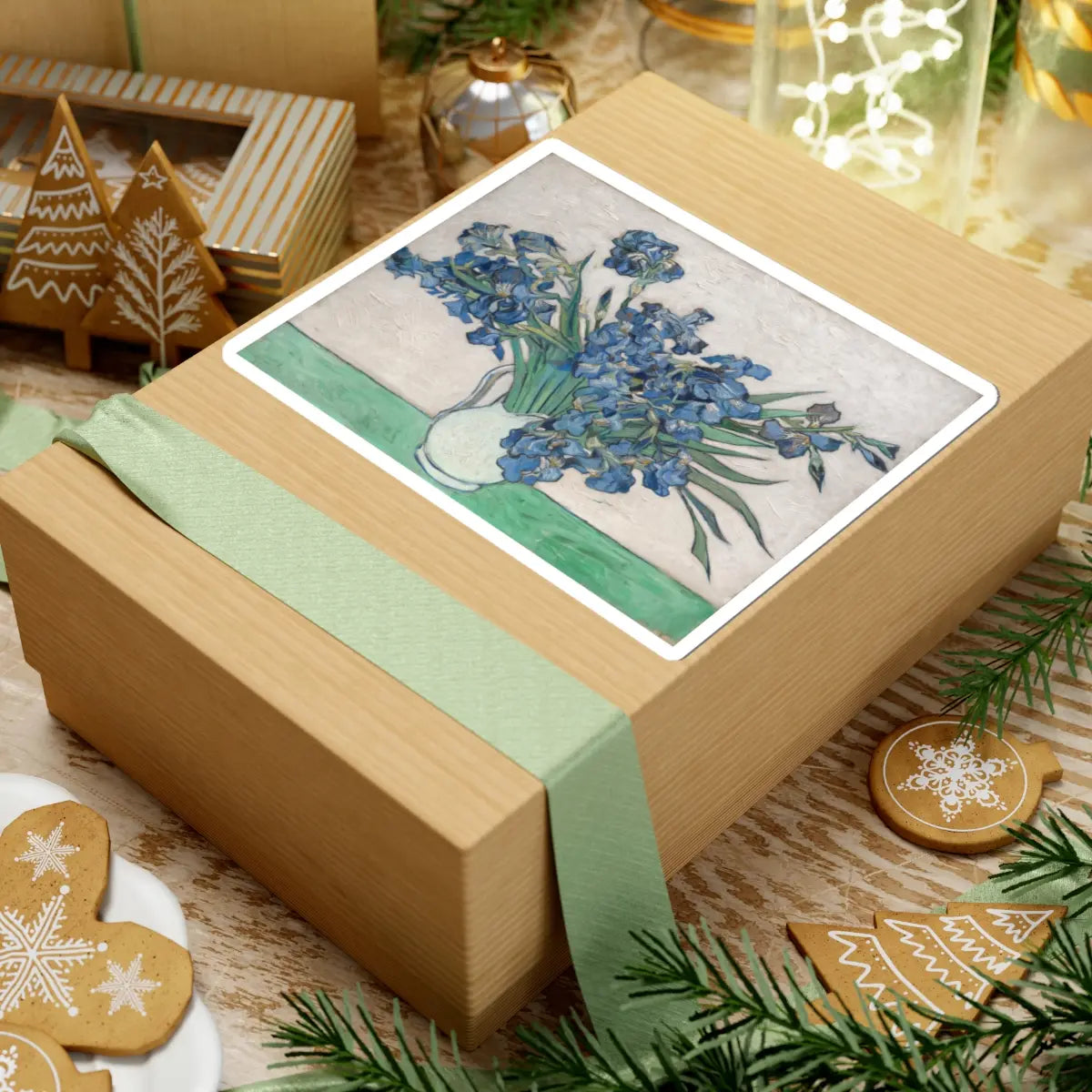 SKU:TSS-STICK-VNCVN-6X6-4 Sizes:6" × 6" Types:White