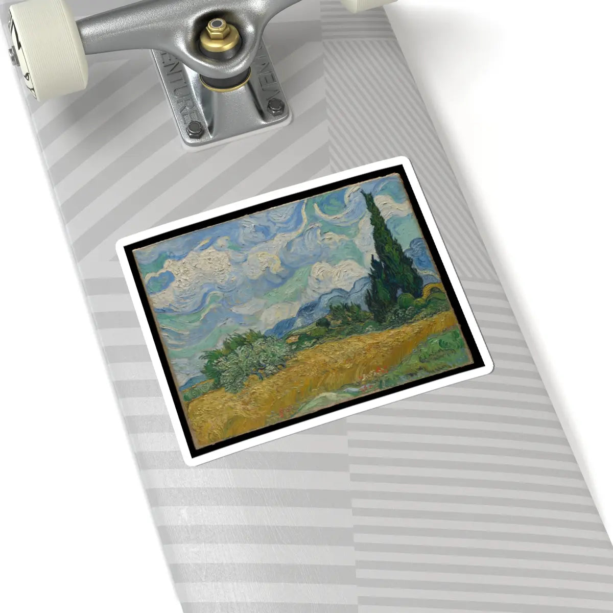 SKU:TSS-STICK-VNCVN-6X6-16 Sizes:6" × 6" Types:White