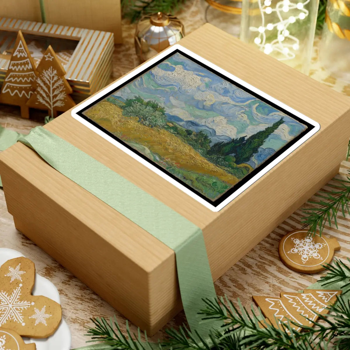 SKU:TSS-STICK-VNCVN-6X6-16 Sizes:6" × 6" Types:White