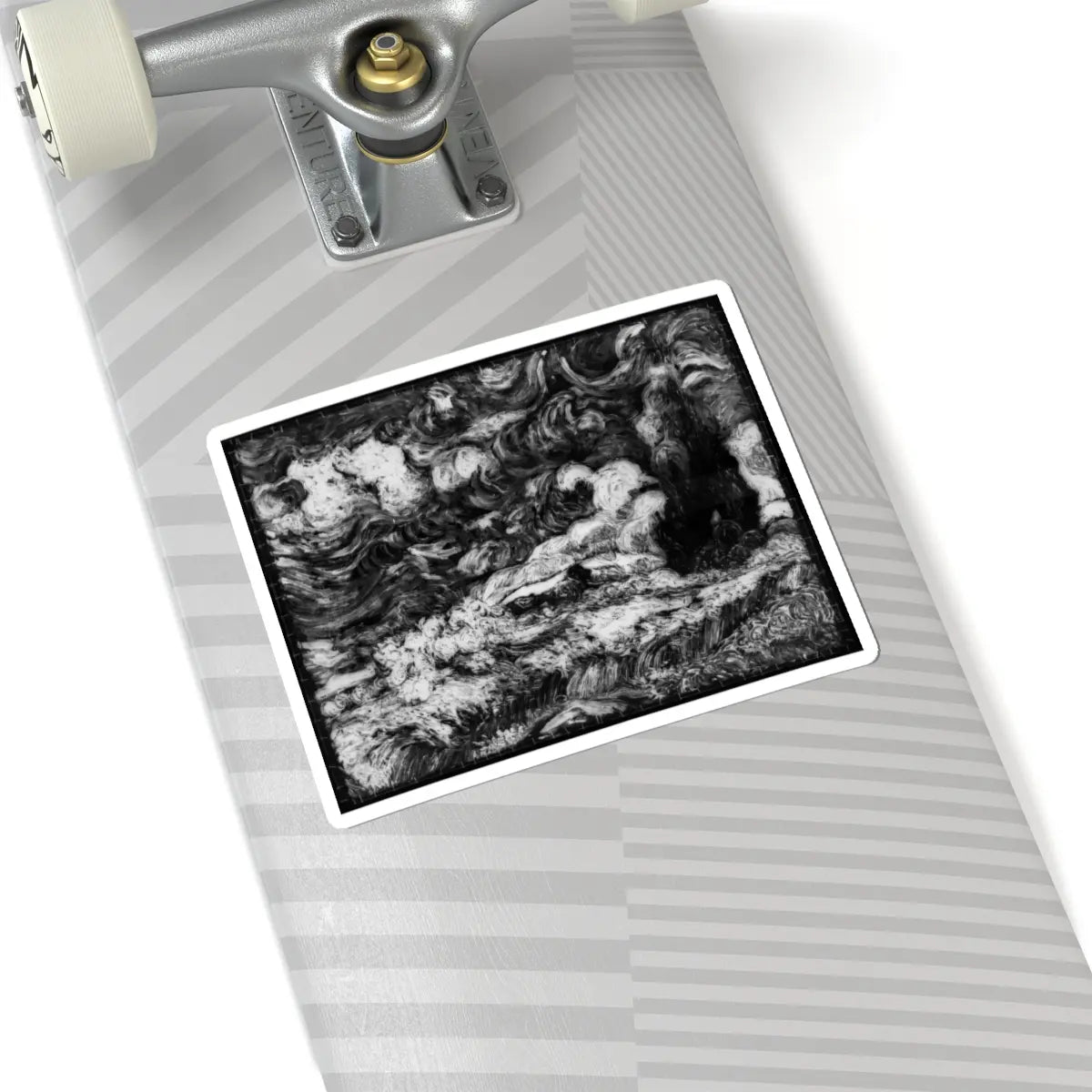 SKU:TSS-STICK-VNCVN-6X6-17 Sizes:6" × 6" Types:White