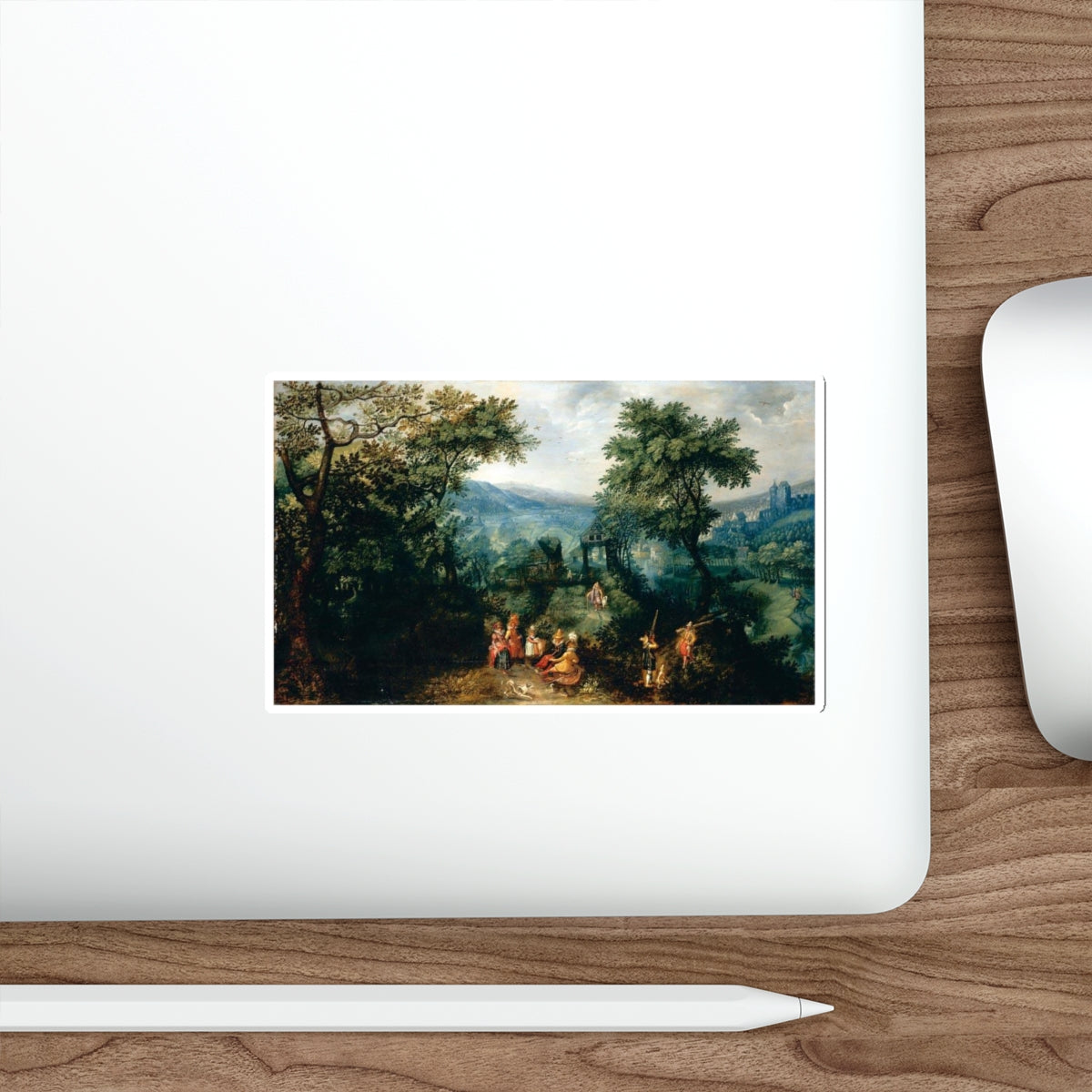 VINCKBOONS, David - Extensive Landscape (Artwork) STICKER Vinyl Die-Cut Decal-The Sticker Space