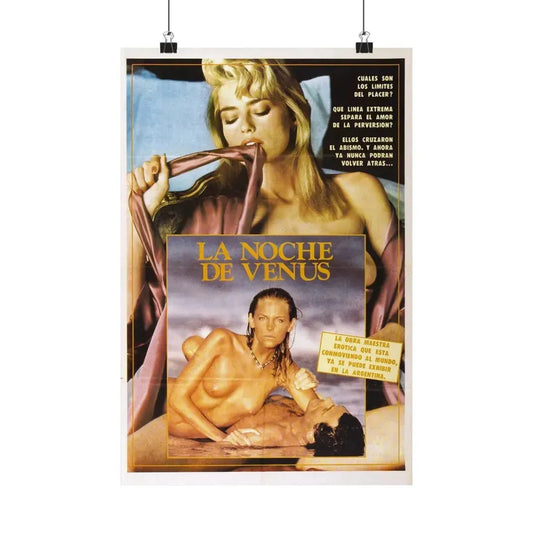 VIOLENCE AND FLESH 1981 - Paper Movie Poster 12″ x 18″ Matte - The Sticker Space