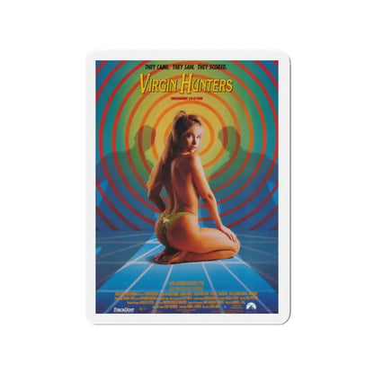VIRGIN HUNTERS 1994 Movie Poster - Refrigerator Magnet 2 Inch Die-Cut - The Sticker Space