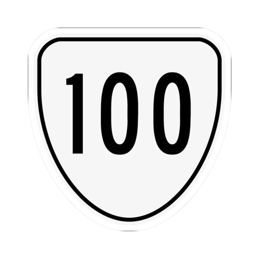 Virginia 100 1956 (Virginia) (Road Sign) STICKER Vinyl Kiss-Cut Decal 2 Inch White - The Sticker Space