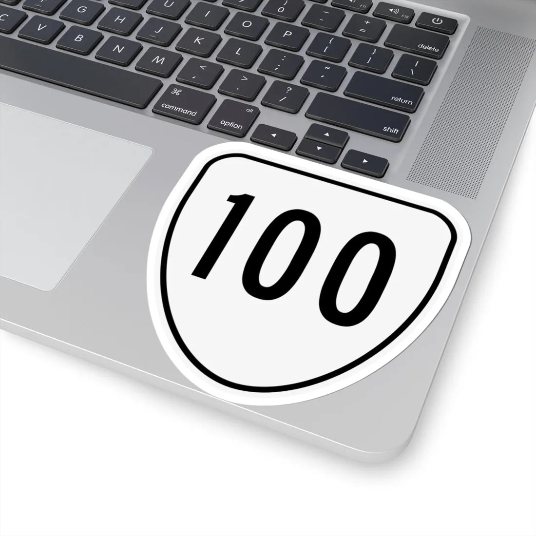 Virginia 100 1956 (Virginia) (Road Sign) STICKER Vinyl Kiss-Cut Decal - The Sticker Space