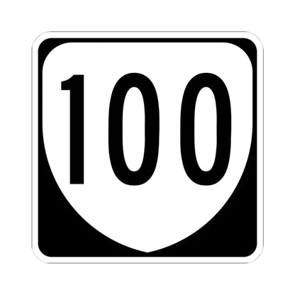 Virginia 100 1980 (Virginia) (Road Sign) STICKER Vinyl Kiss-Cut Decal 4 Inch White - The Sticker Space