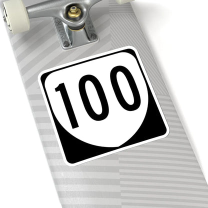 Virginia 100 1980 (Virginia) (Road Sign) STICKER Vinyl Kiss-Cut Decal - The Sticker Space