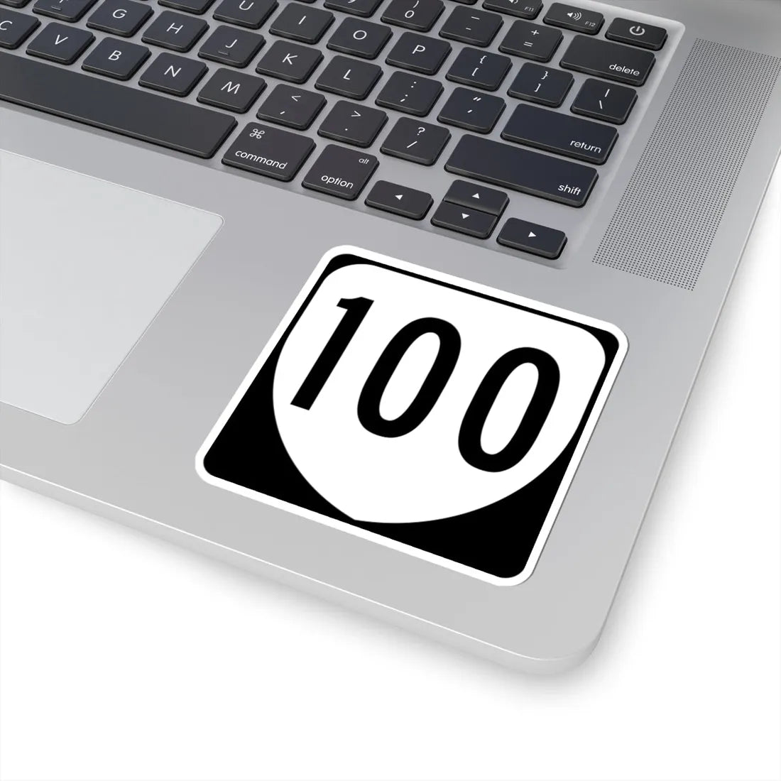 Virginia 100 1980 (Virginia) (Road Sign) STICKER Vinyl Kiss-Cut Decal - The Sticker Space