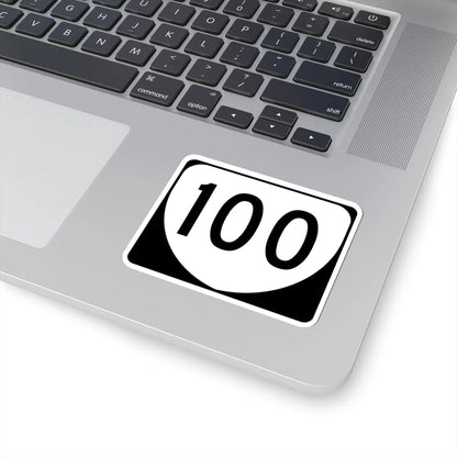 Virginia 100 (Virginia) (Road Sign) STICKER Vinyl Kiss-Cut Decal - The Sticker Space