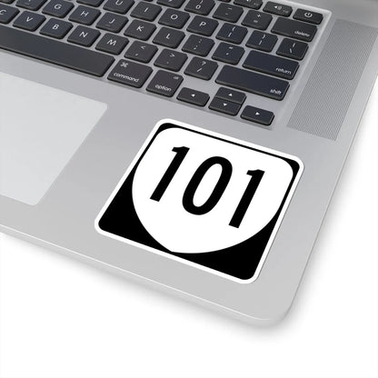 Virginia 101 1980 (Virginia) (Road Sign) STICKER Vinyl Kiss-Cut Decal - The Sticker Space