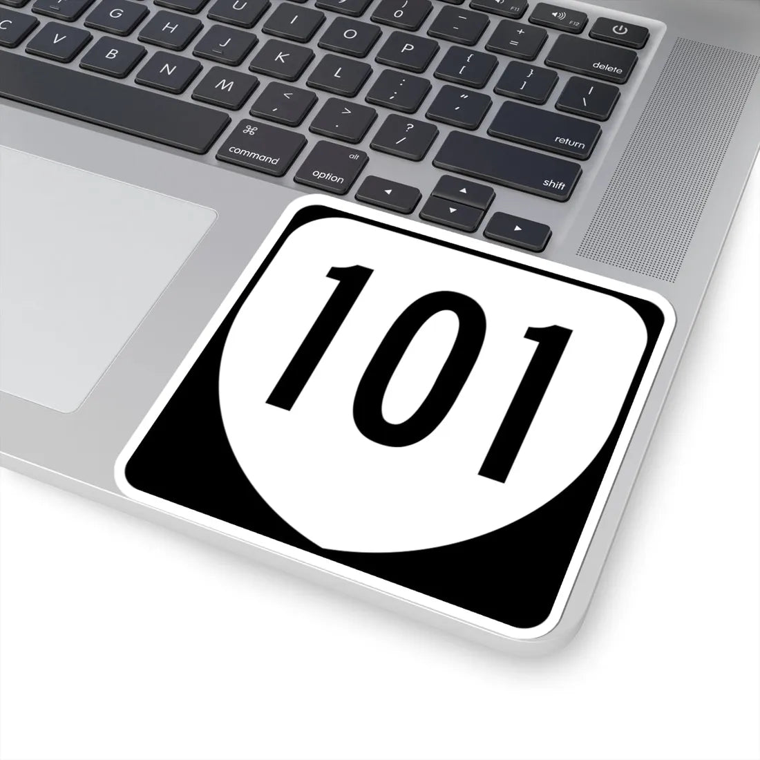 Virginia 101 1980 (Virginia) (Road Sign) STICKER Vinyl Kiss-Cut Decal - The Sticker Space