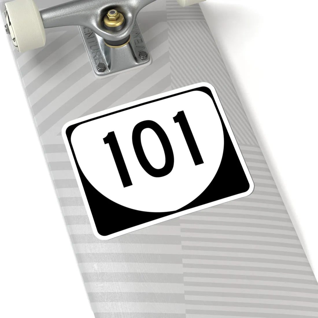 Virginia 101 (Virginia) (Road Sign) STICKER Vinyl Kiss-Cut Decal - The Sticker Space