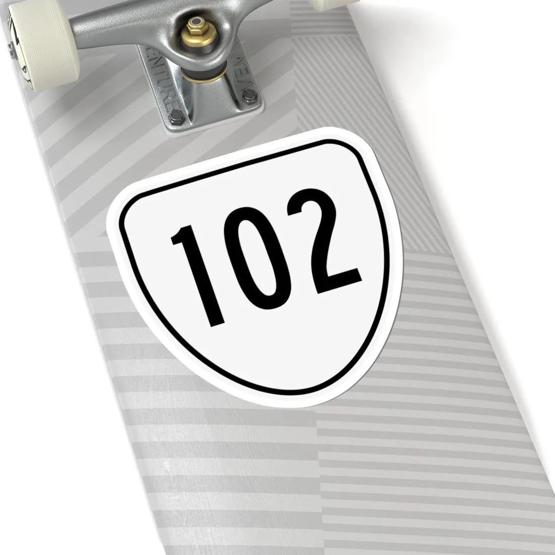 Virginia 102 1956 (Virginia) (Road Sign) STICKER Vinyl Kiss-Cut Decal - The Sticker Space