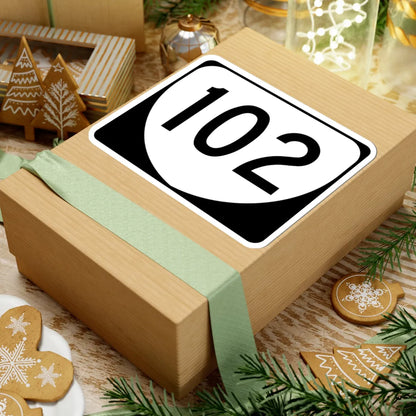 Virginia 102 (Virginia) (Road Sign) STICKER Vinyl Kiss-Cut Decal - The Sticker Space