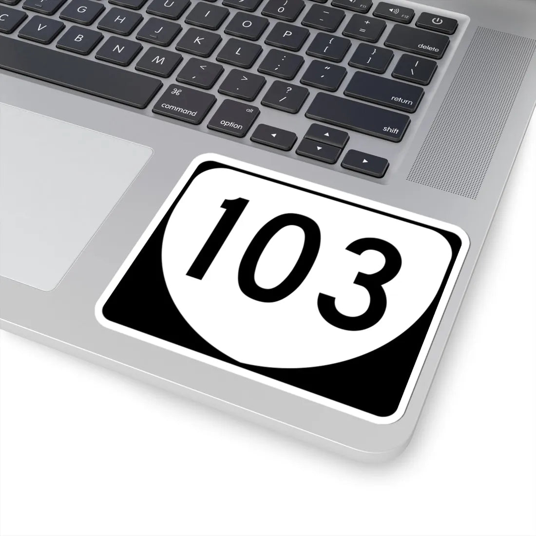 Virginia 103 (Virginia) (Road Sign) STICKER Vinyl Kiss-Cut Decal - The Sticker Space