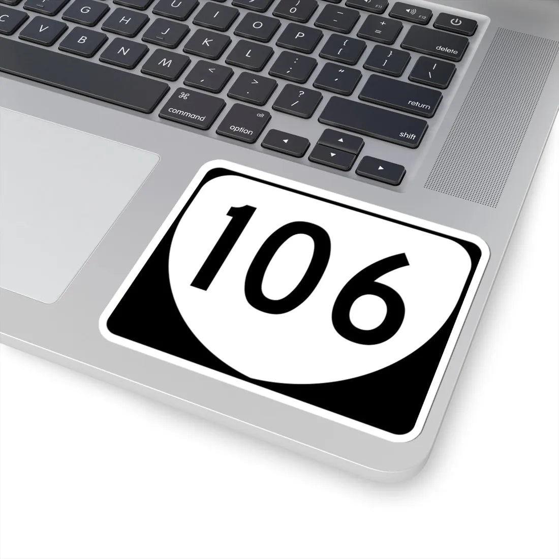 Virginia 106 (Virginia) (Road Sign) STICKER Vinyl Kiss-Cut Decal - The Sticker Space