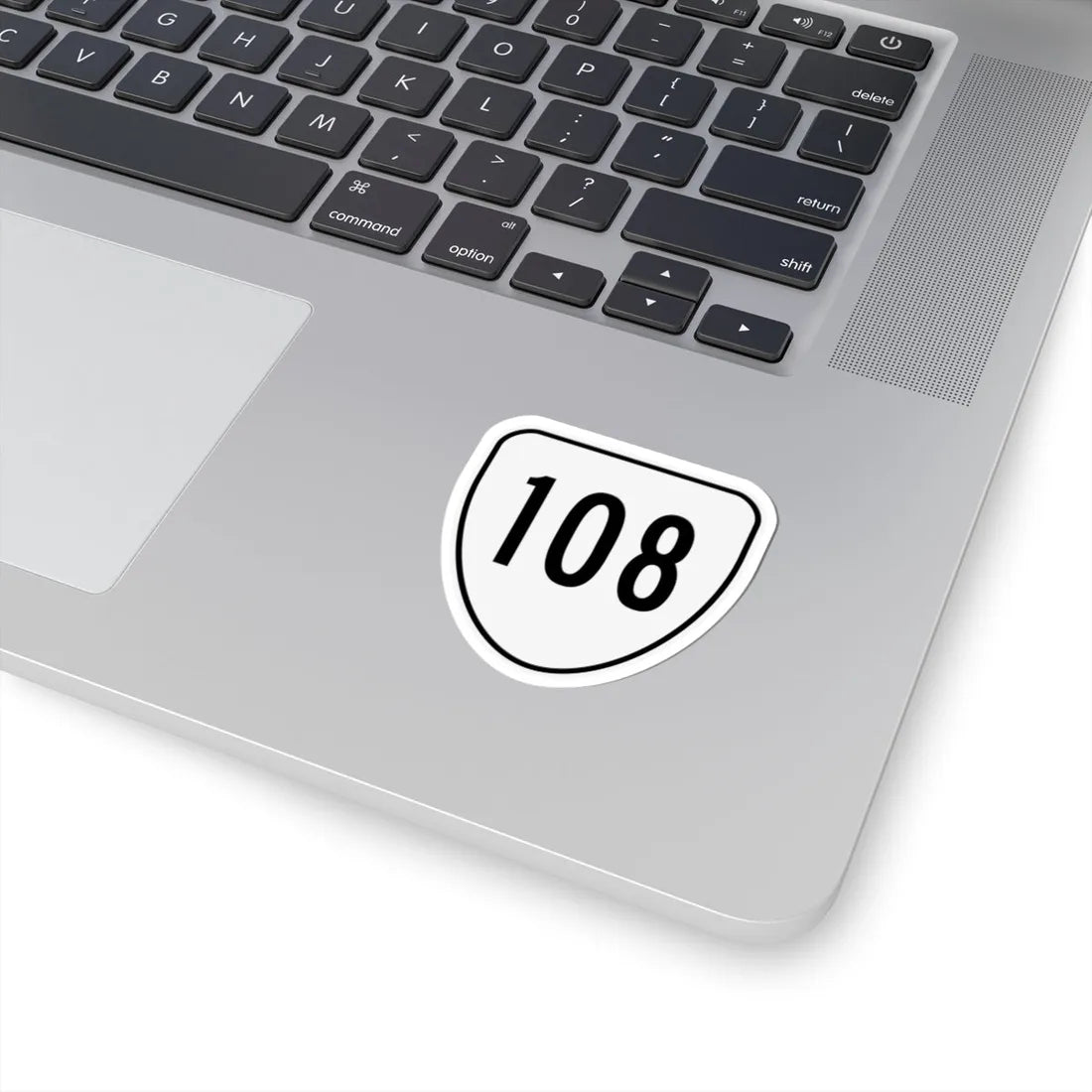 Virginia 108 1956 (Virginia) (Road Sign) STICKER Vinyl Kiss-Cut Decal - The Sticker Space