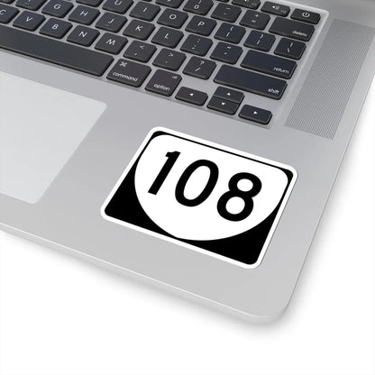 Virginia 108 (Virginia) (Road Sign) STICKER Vinyl Kiss-Cut Decal - The Sticker Space