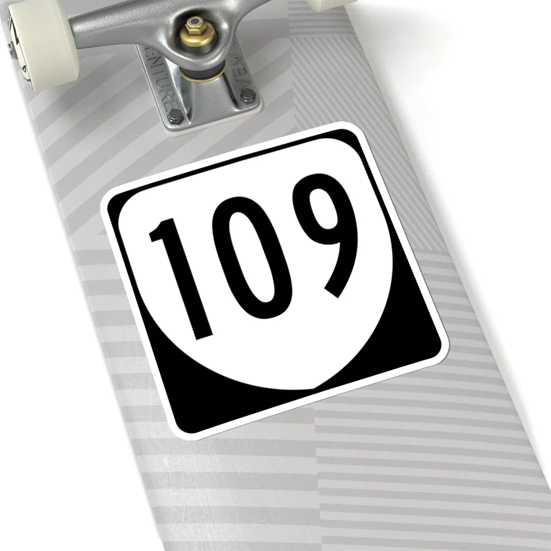 Virginia 109 1980 (Virginia) (Road Sign) STICKER Vinyl Kiss-Cut Decal - The Sticker Space