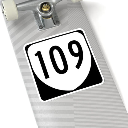 Virginia 109 1980 (Virginia) (Road Sign) STICKER Vinyl Kiss-Cut Decal - The Sticker Space