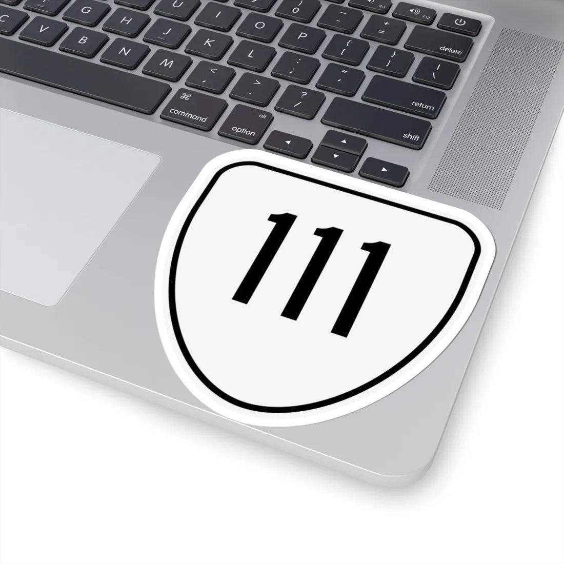 Virginia 111 1956 (Virginia) (Road Sign) STICKER Vinyl Kiss-Cut Decal - The Sticker Space