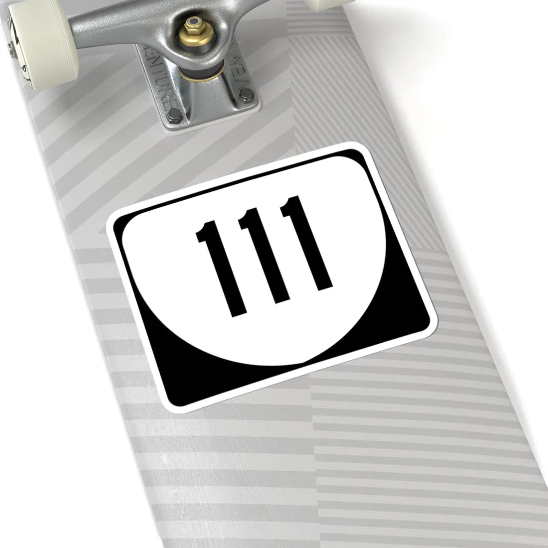 Virginia 111 (Virginia) (Road Sign) STICKER Vinyl Kiss-Cut Decal - The Sticker Space