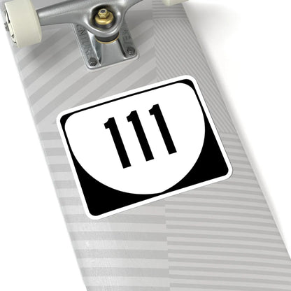 Virginia 111 (Virginia) (Road Sign) STICKER Vinyl Kiss-Cut Decal - The Sticker Space