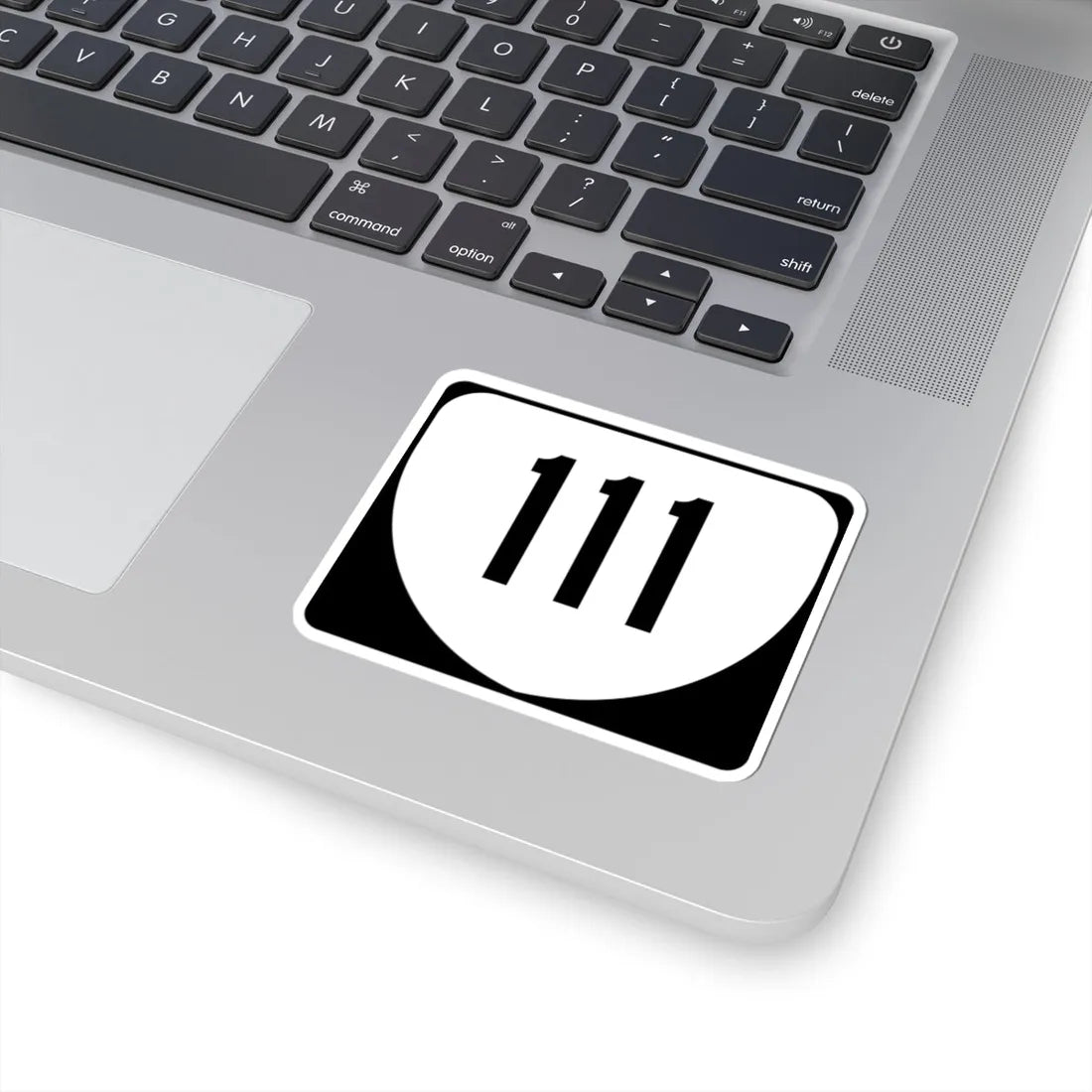 Virginia 111 (Virginia) (Road Sign) STICKER Vinyl Kiss-Cut Decal - The Sticker Space