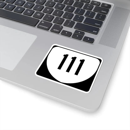 Virginia 111 (Virginia) (Road Sign) STICKER Vinyl Kiss-Cut Decal - The Sticker Space