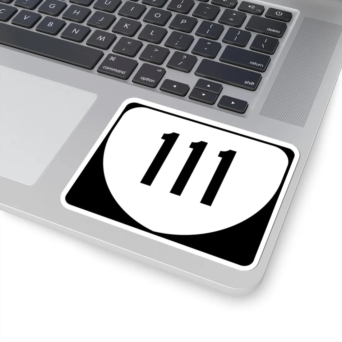 Virginia 111 (Virginia) (Road Sign) STICKER Vinyl Kiss-Cut Decal - The Sticker Space