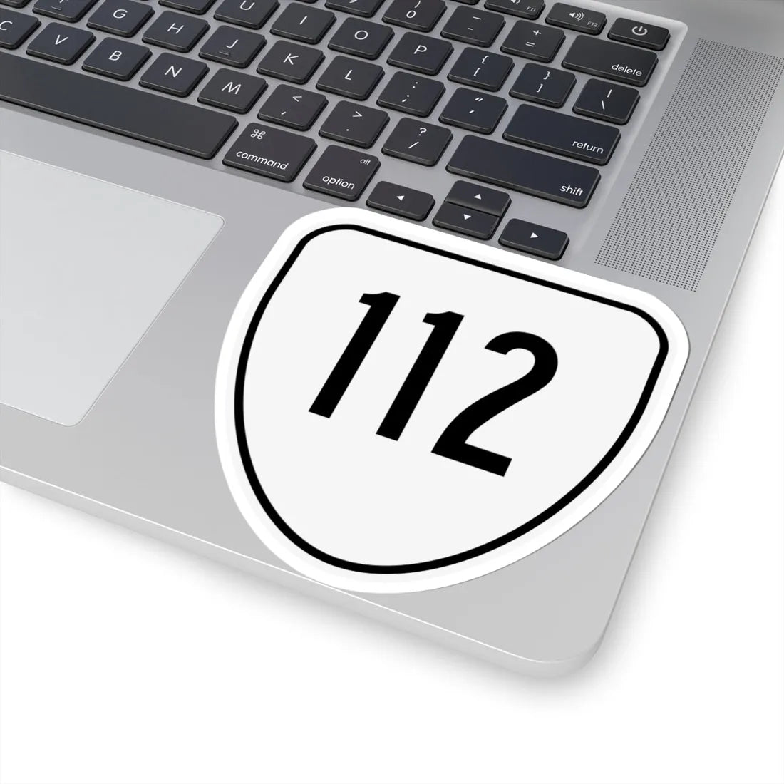 Virginia 112 1956 (Virginia) (Road Sign) STICKER Vinyl Kiss-Cut Decal - The Sticker Space