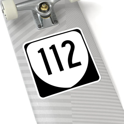 Virginia 112 1980 (Virginia) (Road Sign) STICKER Vinyl Kiss-Cut Decal - The Sticker Space