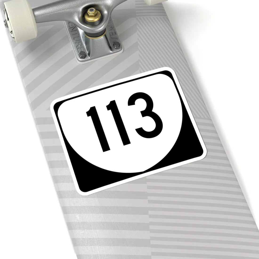 Virginia 113 (Virginia) (Road Sign) STICKER Vinyl Kiss-Cut Decal - The Sticker Space