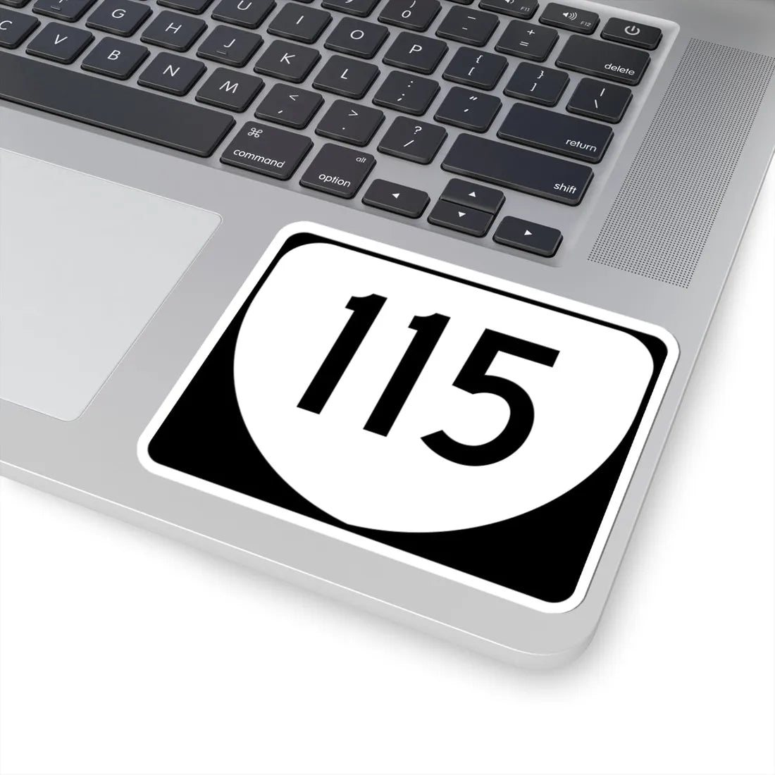 Virginia 115 (Virginia) (Road Sign) STICKER Vinyl Kiss-Cut Decal - The Sticker Space