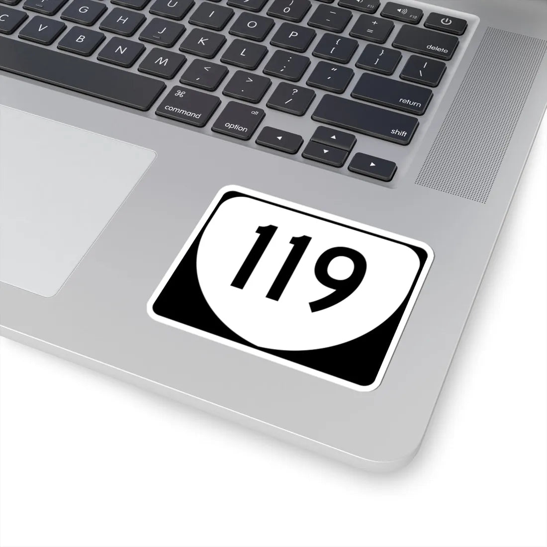 Virginia 119 (Virginia) (Road Sign) STICKER Vinyl Kiss-Cut Decal - The Sticker Space