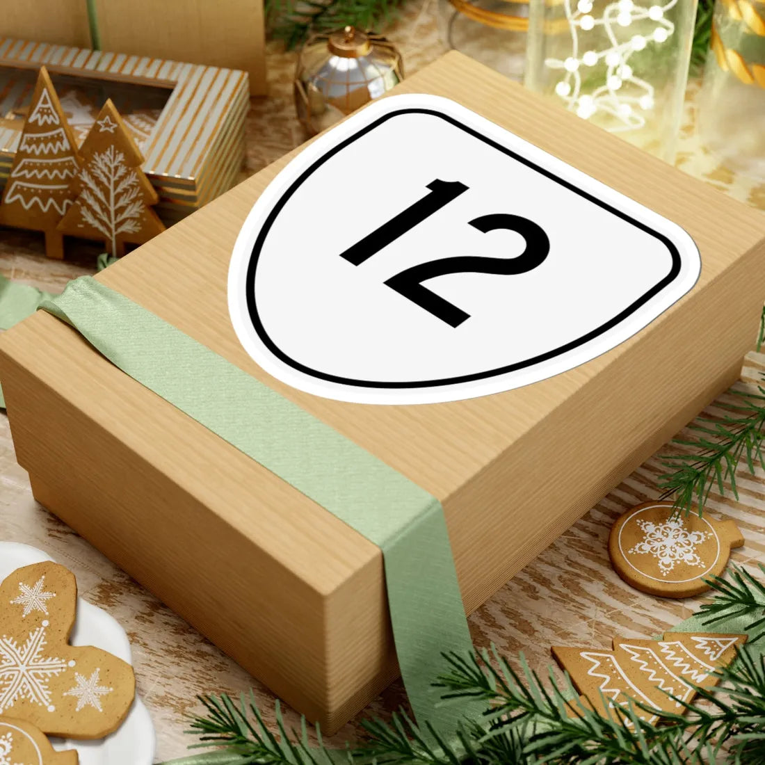 Virginia 12 1956 (Virginia) (Road Sign) STICKER Vinyl Kiss-Cut Decal - The Sticker Space