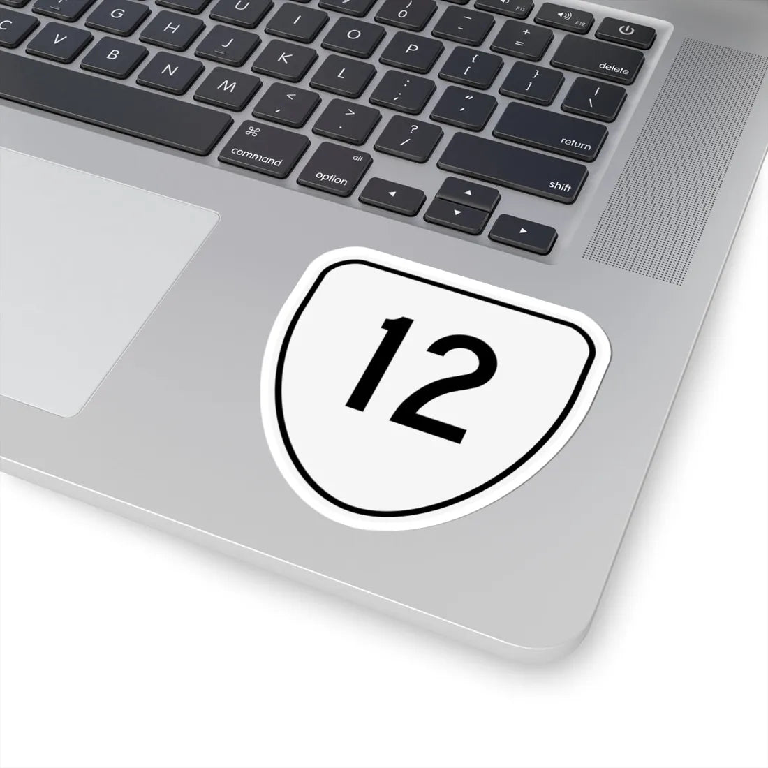 Virginia 12 1956 (Virginia) (Road Sign) STICKER Vinyl Kiss-Cut Decal - The Sticker Space