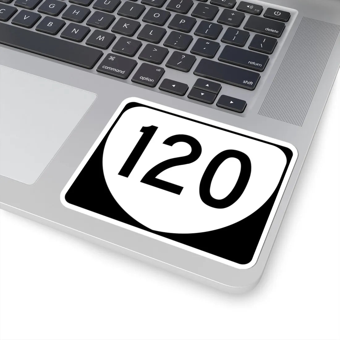 Virginia 120 (Virginia) (Road Sign) STICKER Vinyl Kiss-Cut Decal - The Sticker Space