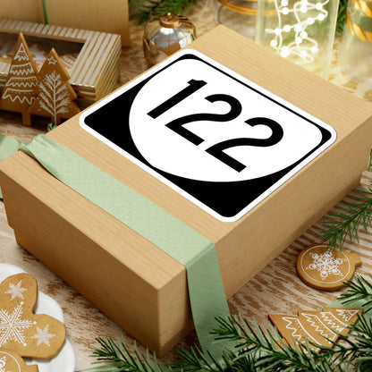 Virginia 122 (Virginia) (Road Sign) STICKER Vinyl Kiss-Cut Decal - The Sticker Space