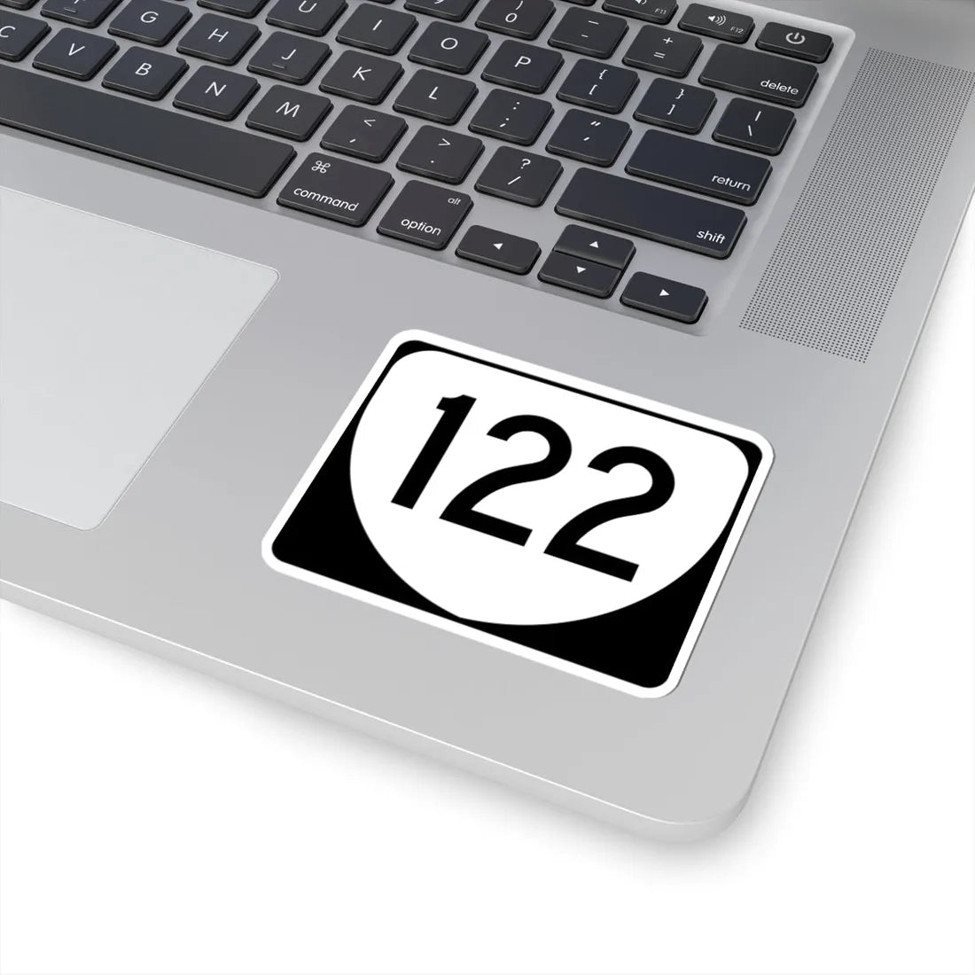 Virginia 122 (Virginia) (Road Sign) STICKER Vinyl Kiss-Cut Decal - The Sticker Space