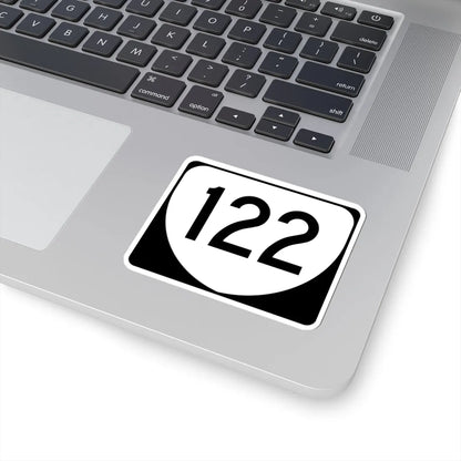 Virginia 122 (Virginia) (Road Sign) STICKER Vinyl Kiss-Cut Decal - The Sticker Space
