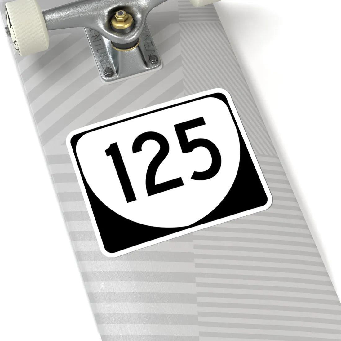 Virginia 125 (Virginia) (Road Sign) STICKER Vinyl Kiss-Cut Decal - The Sticker Space