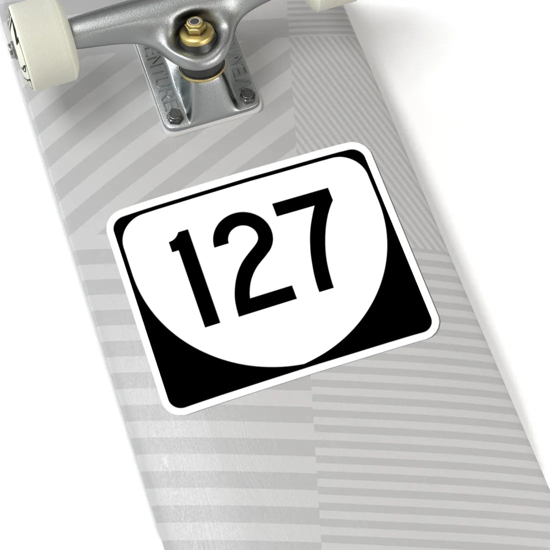 Virginia 127 (Virginia) (Road Sign) STICKER Vinyl Kiss-Cut Decal - The Sticker Space