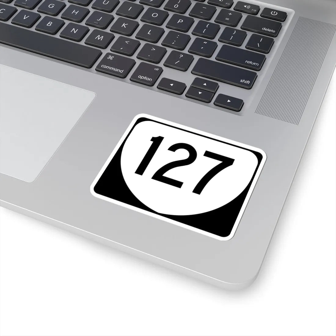 Virginia 127 (Virginia) (Road Sign) STICKER Vinyl Kiss-Cut Decal - The Sticker Space