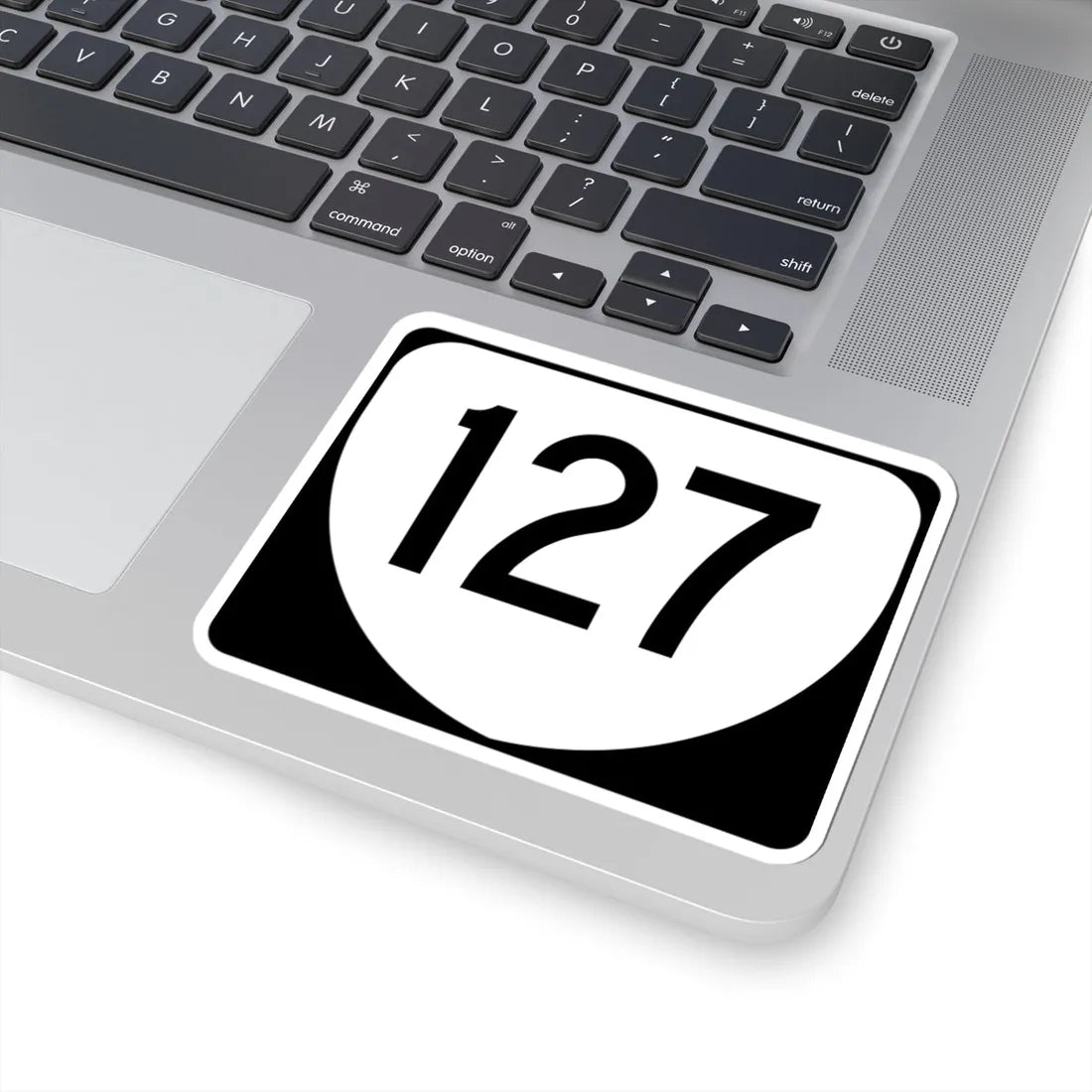 Virginia 127 (Virginia) (Road Sign) STICKER Vinyl Kiss-Cut Decal - The Sticker Space