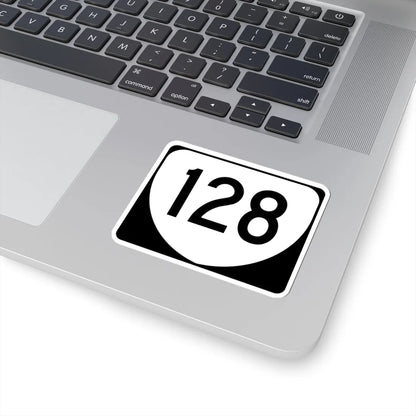Virginia 128 (Virginia) (Road Sign) STICKER Vinyl Kiss-Cut Decal - The Sticker Space