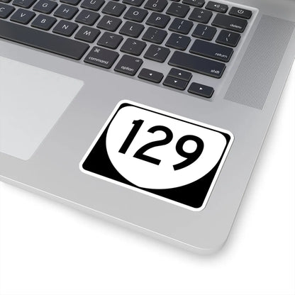 Virginia 129 (Virginia) (Road Sign) STICKER Vinyl Kiss-Cut Decal - The Sticker Space