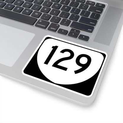 Virginia 129 (Virginia) (Road Sign) STICKER Vinyl Kiss-Cut Decal - The Sticker Space