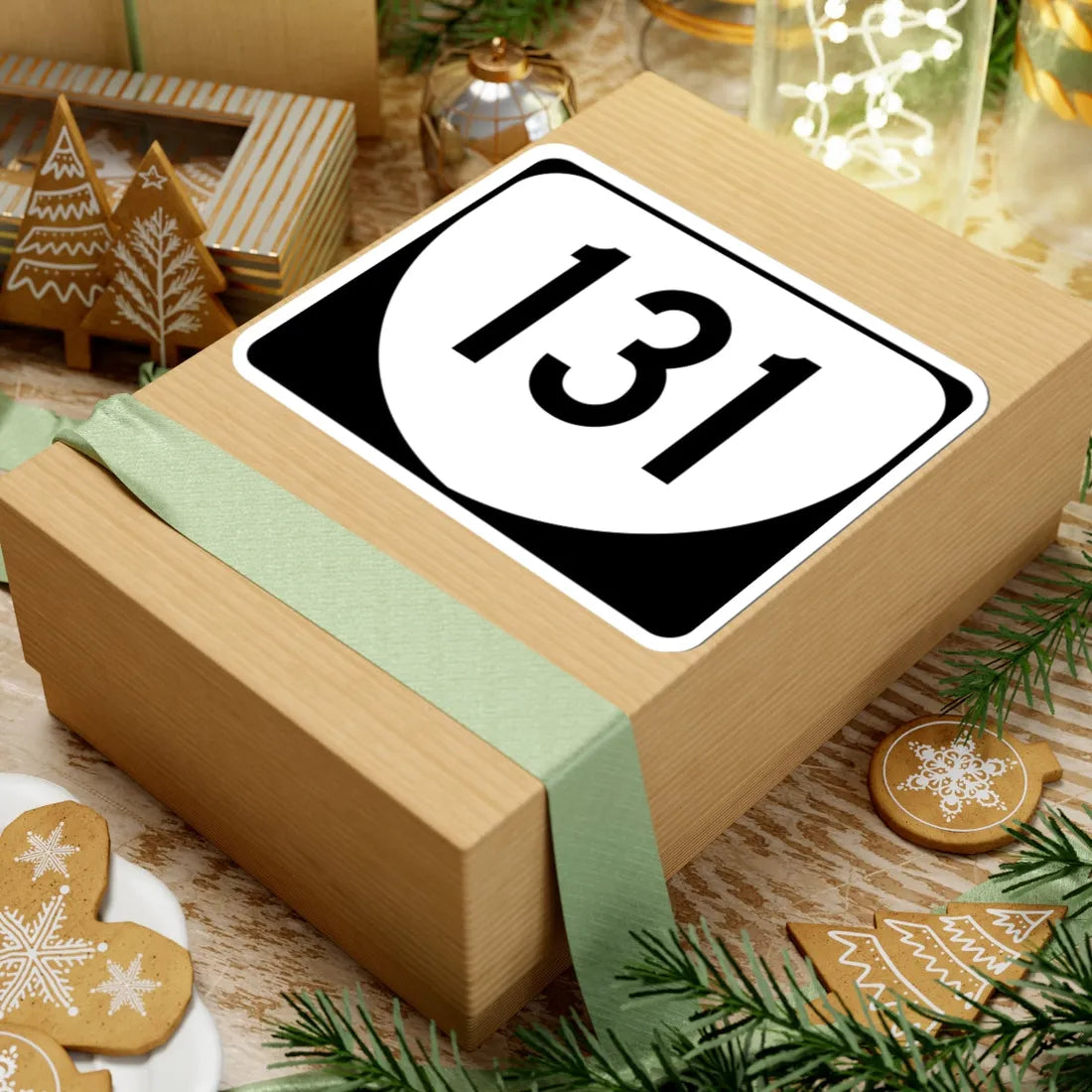 Virginia 131 (Virginia) (Road Sign) STICKER Vinyl Kiss-Cut Decal - The Sticker Space