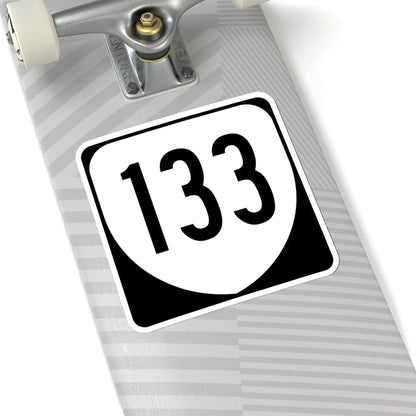 Virginia 133 1980 (Virginia) (Road Sign) STICKER Vinyl Kiss-Cut Decal - The Sticker Space